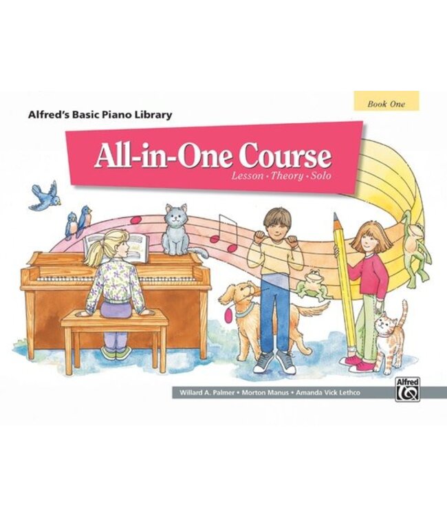 Alfred Alfred's Basic Piano All-In-One Course Book 1