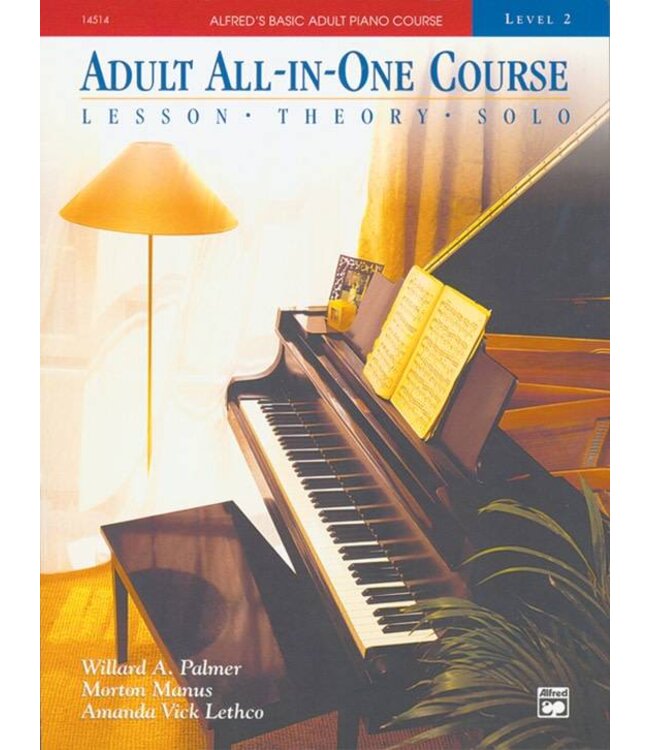 Alfred's Adult All-In-One Book Level 2, Book Only