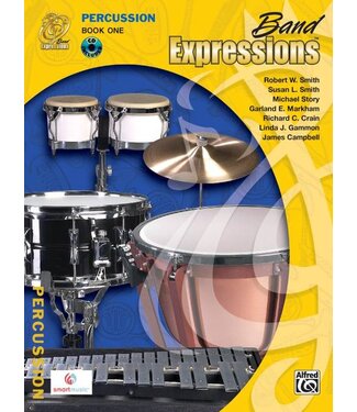 Alfred Band Expressions, Book 1, Percussion W/CD