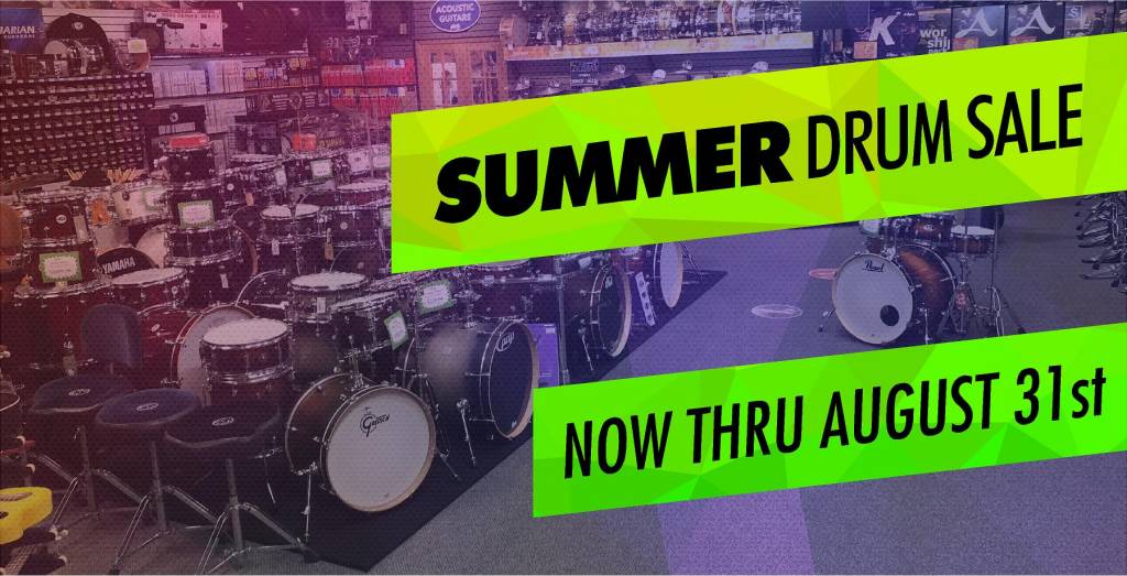 Summer Drum Sale at Sims!