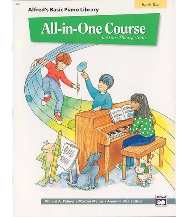 Alfred's Basic Piano Library All-In-One Course Book 2