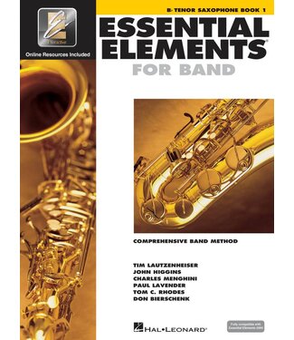 Hal Leonard Essential Elements, Book 1 - Bb Tenor Saxophone