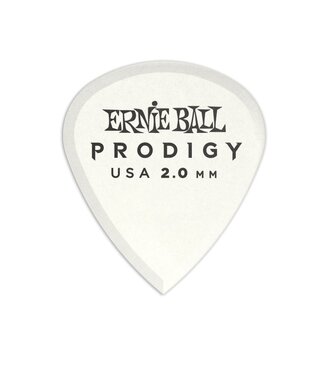 Ernie Ball Ernie Ball 2.0mm White Mini Prodigy Picks 6-Pack
