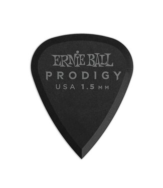 Ernie Ball Ernie Ball 1.5mm Black Standard Prodigy Picks 6-Pack