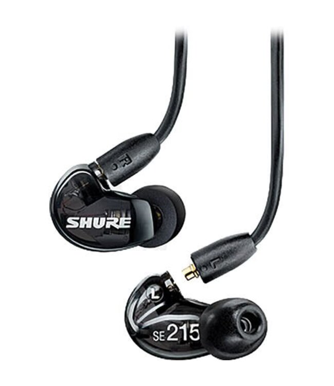 Shure SE215-K Sound Isolating Earphones, Black