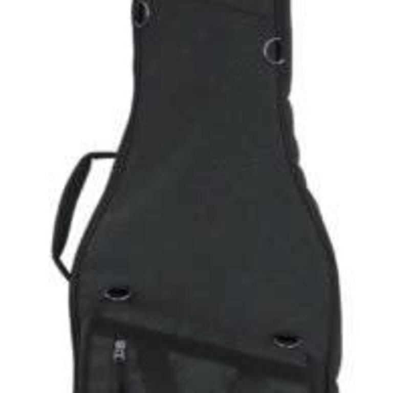 Gator Transit Series Bass Guitar Gig Bag, Black Exterior - Sims Music