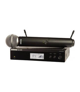 Shure Shure BLX24R Rack Mountable Wireless System, with SM58 Microphone