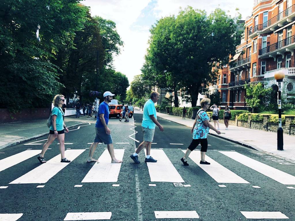 A letter from Justin: Walking across Abbey Road with Dad...