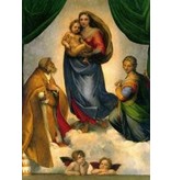 Wynstones Press Print: The Sistine Madonna 49 x 34 cm (app 19" x 13") medium