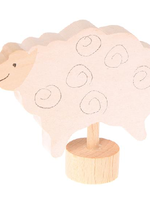 Grimm's Deco Standing Sheep white