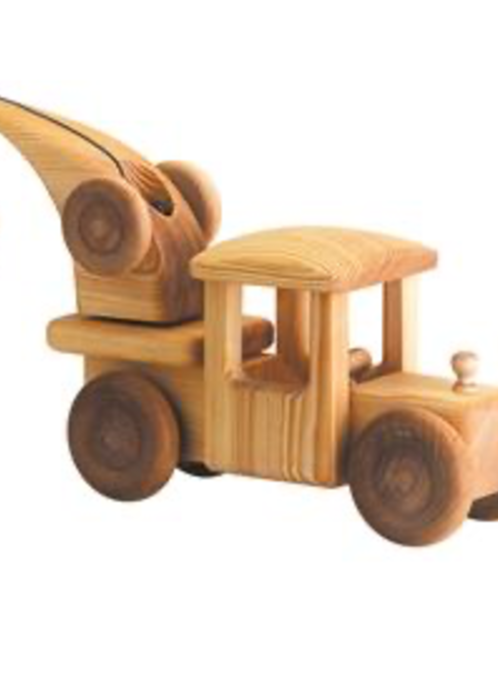 Debresk Debresk wooden toy - big crane lorry (tow truck)