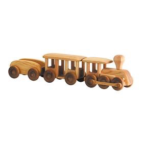 Debresk Debresk wooden toy - train 3 PC