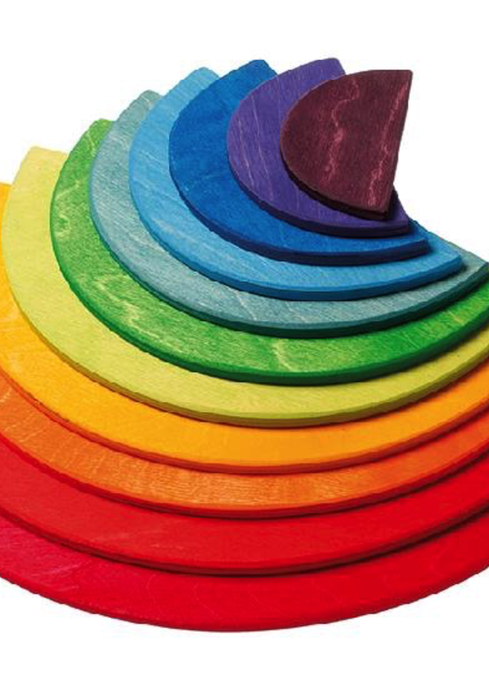 Grimm's Large Semicircles, rainbow (11 pcs)
