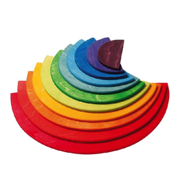Grimm's Large Semicircles, rainbow (11 pcs)