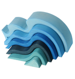 Grimm's Water Waves, Blue 6 Pcs.