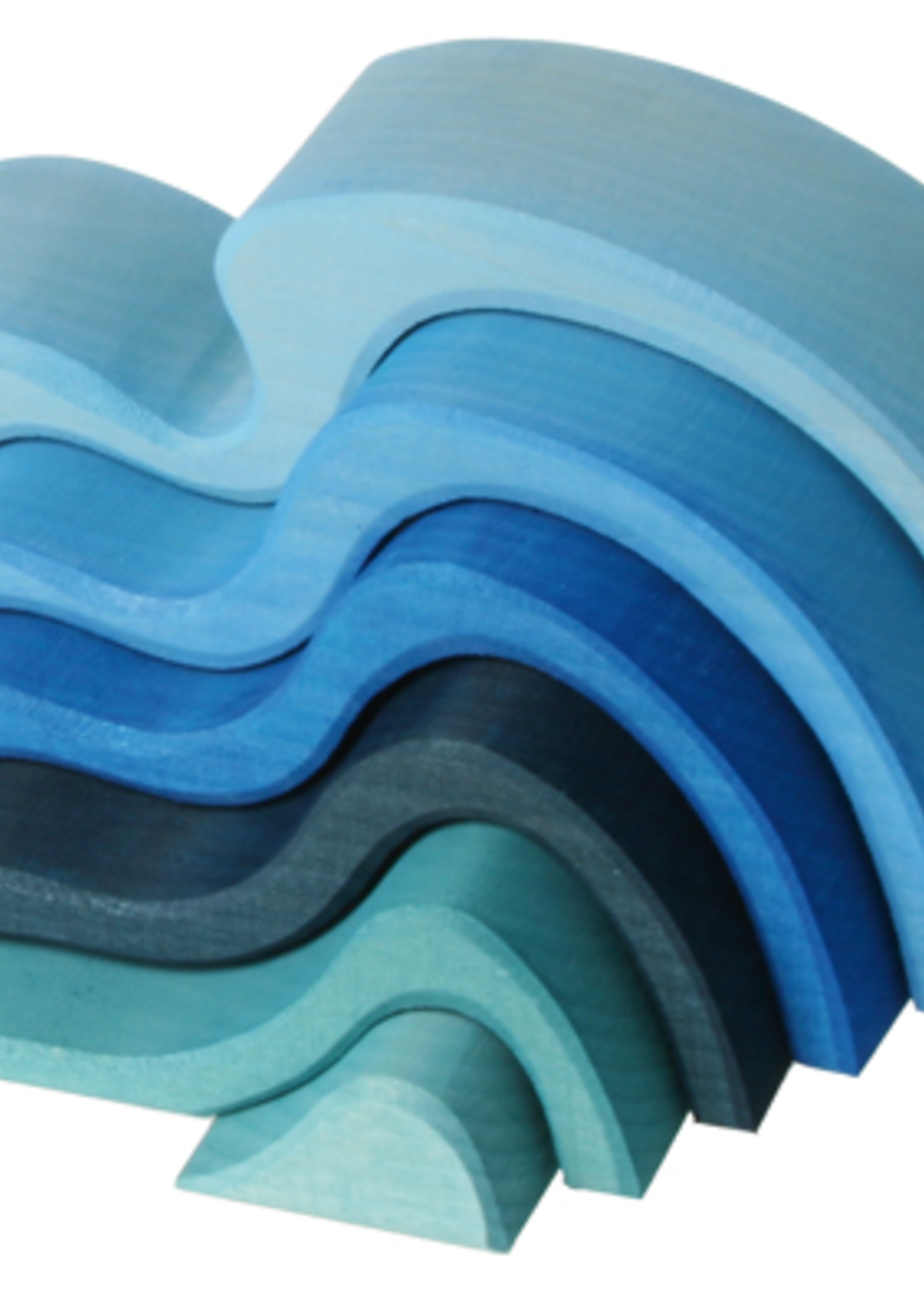 Grimm's Water Waves, Blue 6 Pcs.