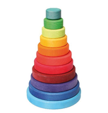 Grimm's Conical Tower Large, Multi-Coloured