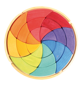 Grimm's Large Mandala Puzzle Goethe's Colour Circle 24 Pcs.