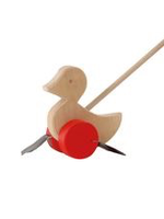 Ostheimer Push Toy Waddle Duck red