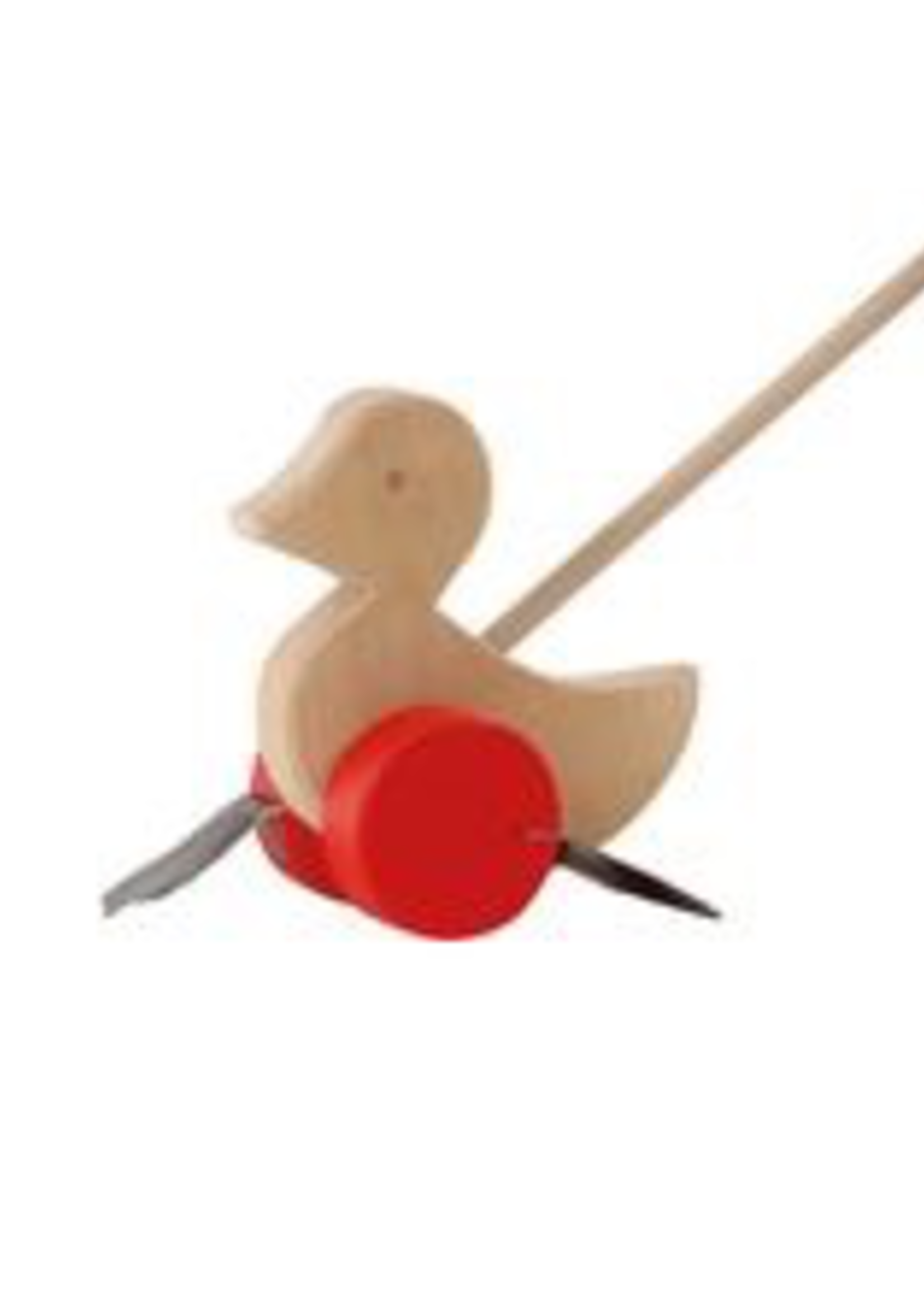 Ostheimer Push Toy Waddle Duck red
