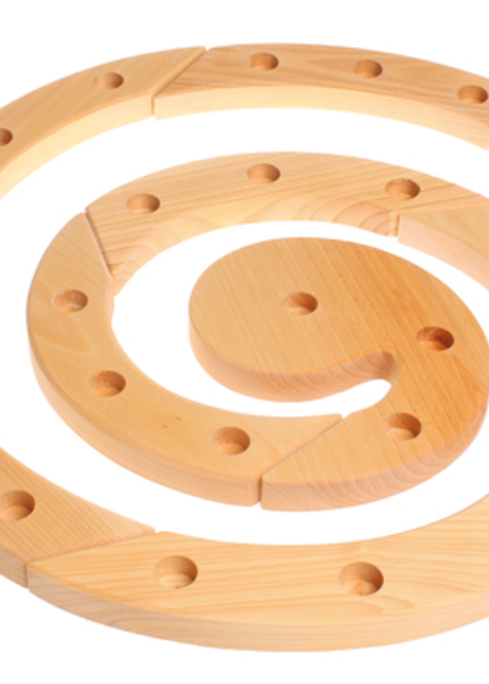 Grimm's Wooden Birthday And Advent Spiral, Natural