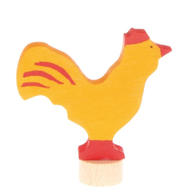 Grimm's Deco Rooster, Yellow