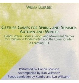 Waldorf Publications Gesture Games for Spring and Summer, Autumn and Winter CD