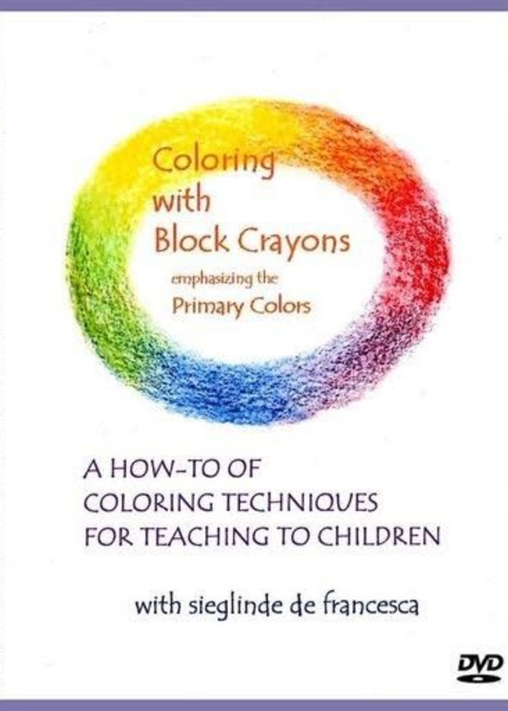 Teach Wonderment Coloring with Block Crayons DVD