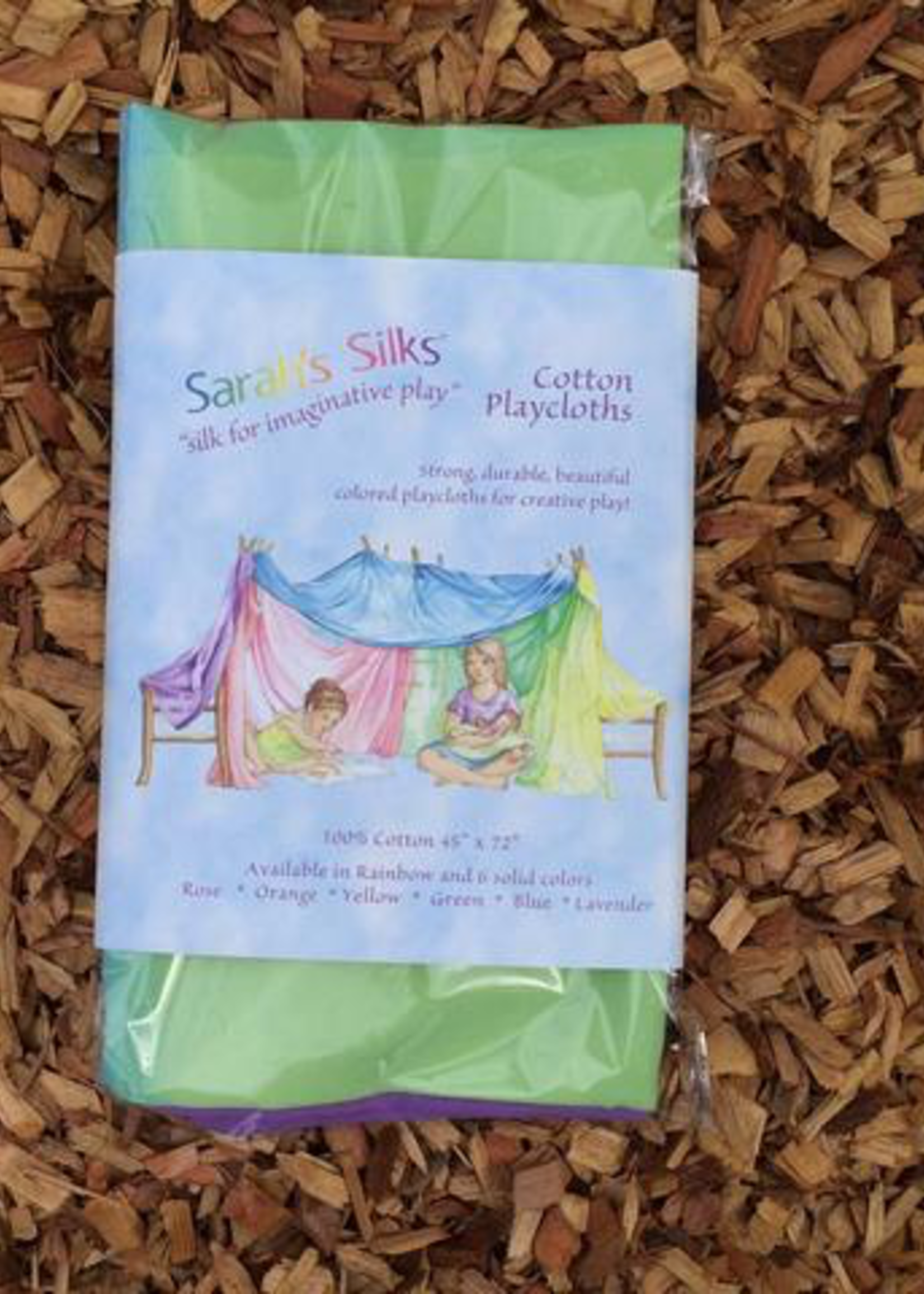 Sarah's Silks Sarah's Silks Cotton Playcloth 115x185 cm