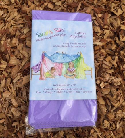 Sarahs Silks Cotton Rainbow Playcloth 