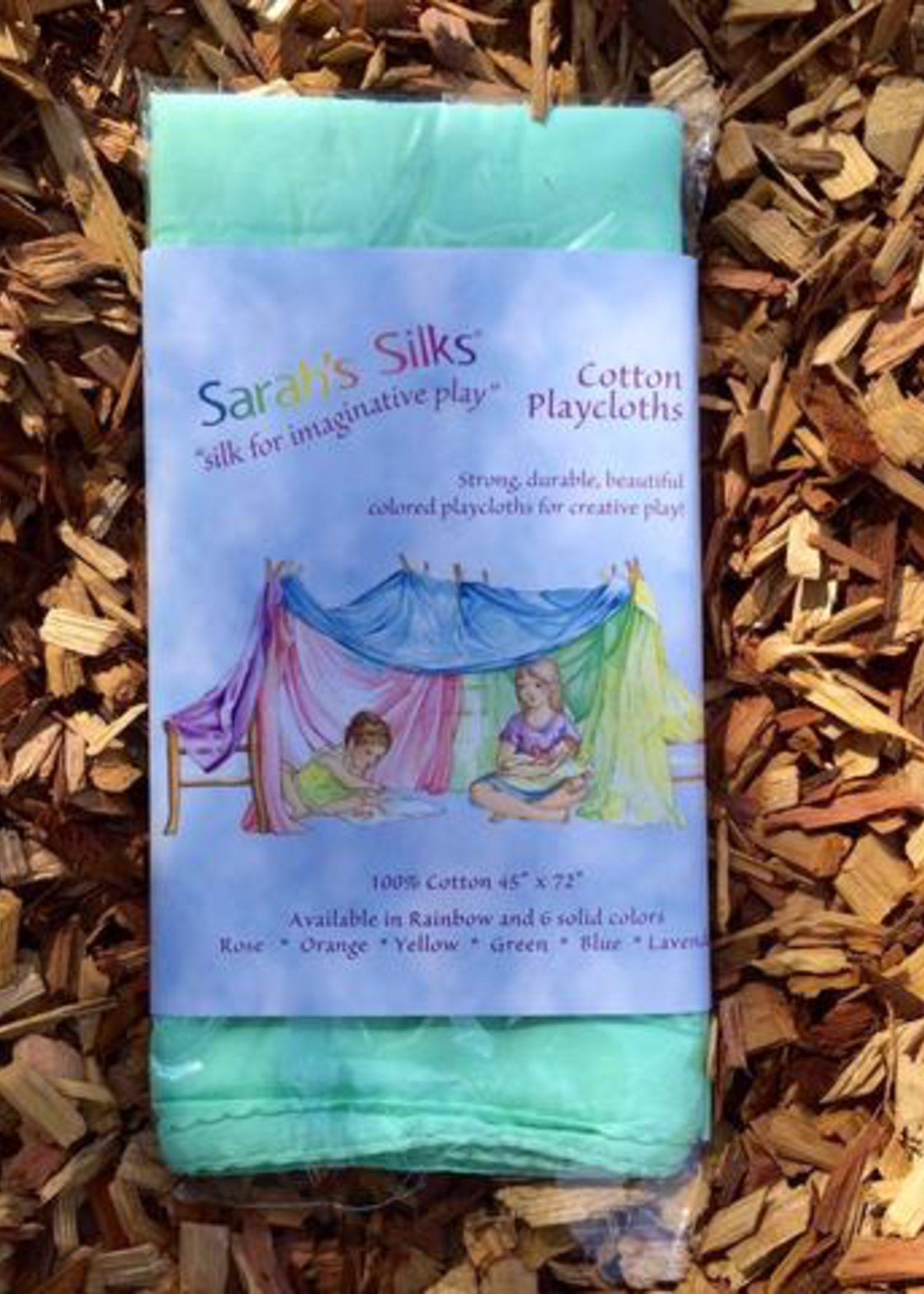 Sarah's Silks Sarah's Silks Cotton Playcloth 115x185 cm