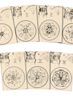 Wynstones Press Planetary Seals and Planetary Columns by Rudolf Steiner - A set of 7 postcards