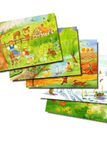 Wynstones Press Postcard set of 5 Through the Seasons by Dorothea Schmidt
