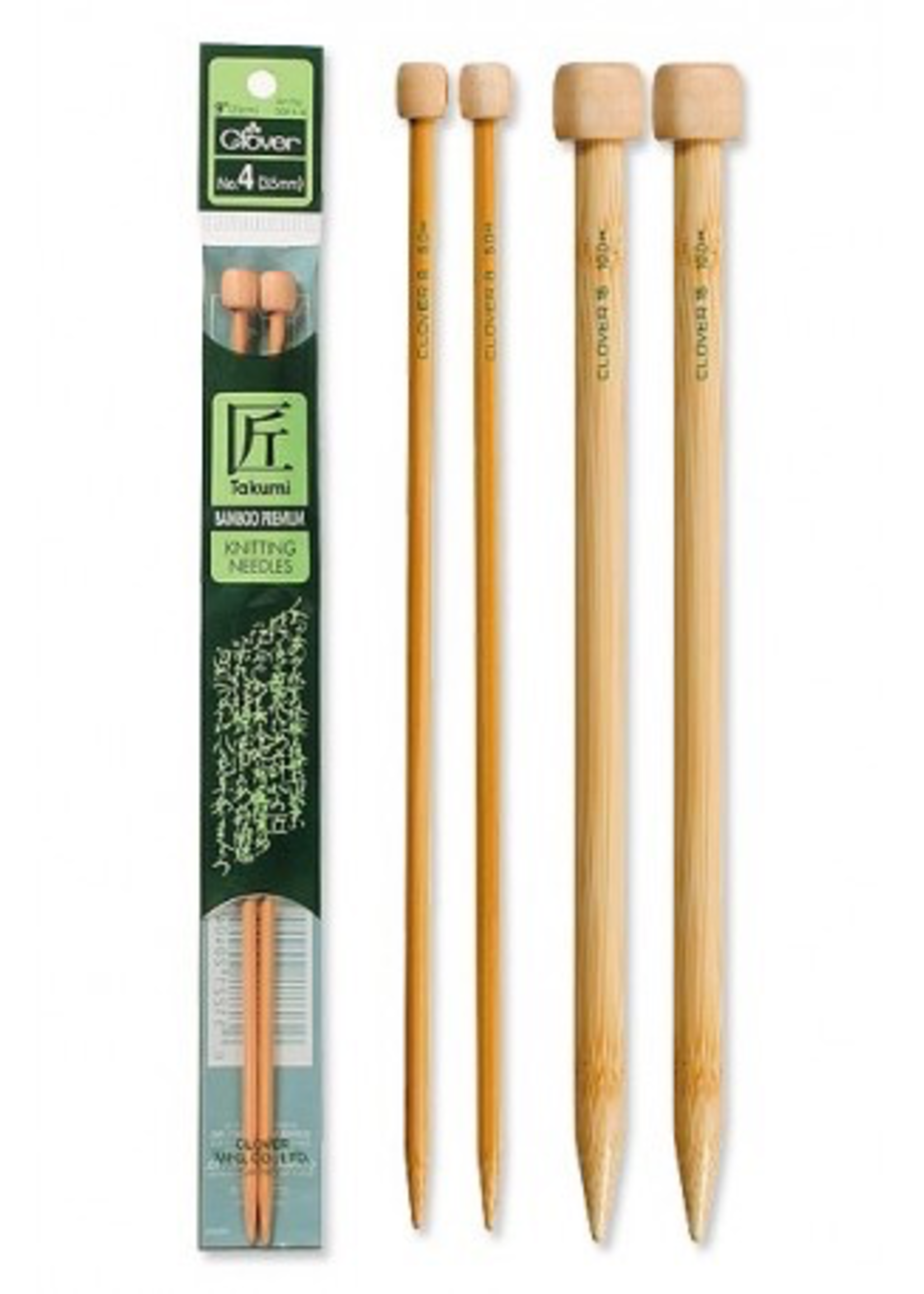 Clover CLOVER Takumi bamboo single point 23cm (9in) Knitting Needles