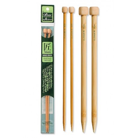 Clover CLOVER Takumi bamboo single point 23cm (9in) Knitting Needles