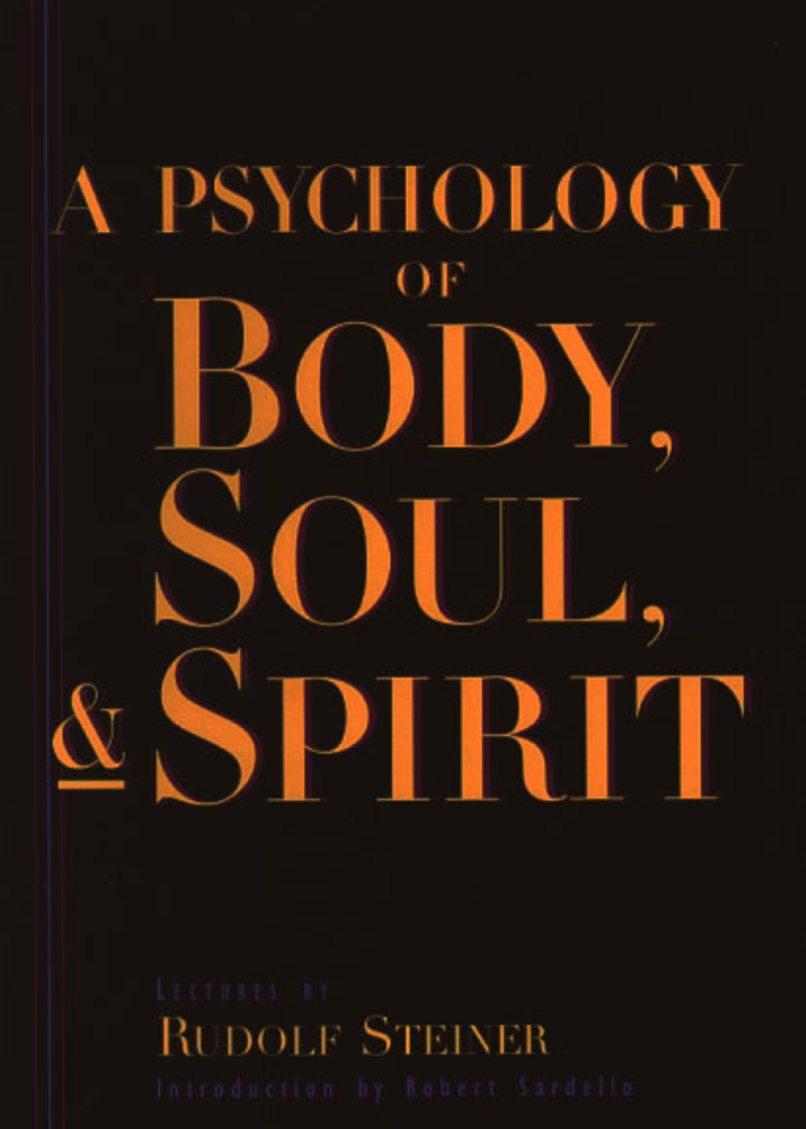 Steiner Books A Psychology Of Body Soul And Spirit: Anthroposophy Psychosophy Pneumatosophy (CW115)