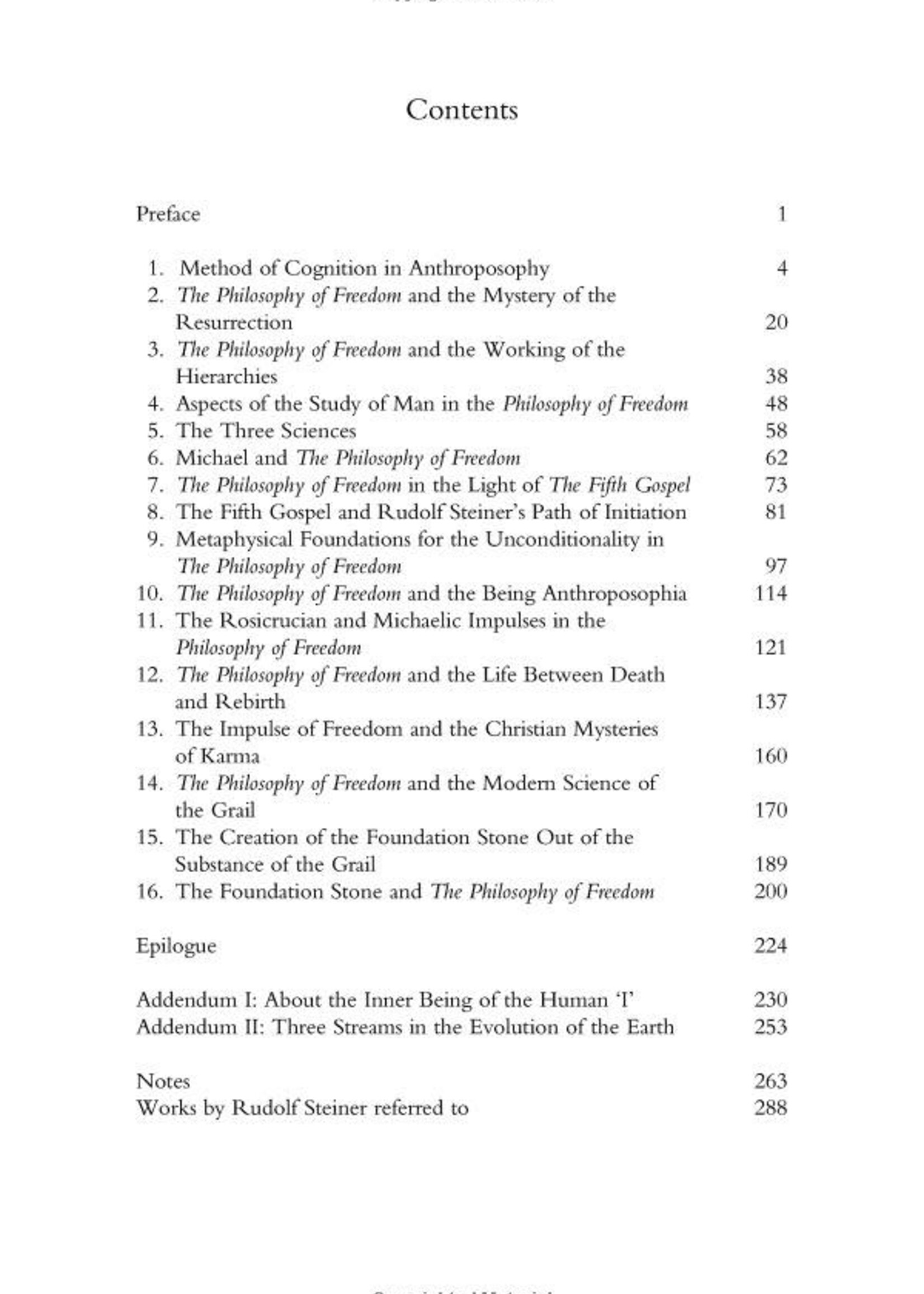 Temple Lodge Press Anthroposophy and the Philosophy of Freedom: Anthroposophy and Its Method of Cognition