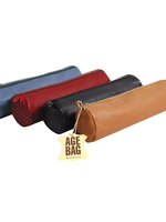 Lamarche Round leather pencil case