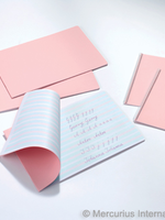 Mercurius Handwriting practice book 2 sided 30x21cm wide pink