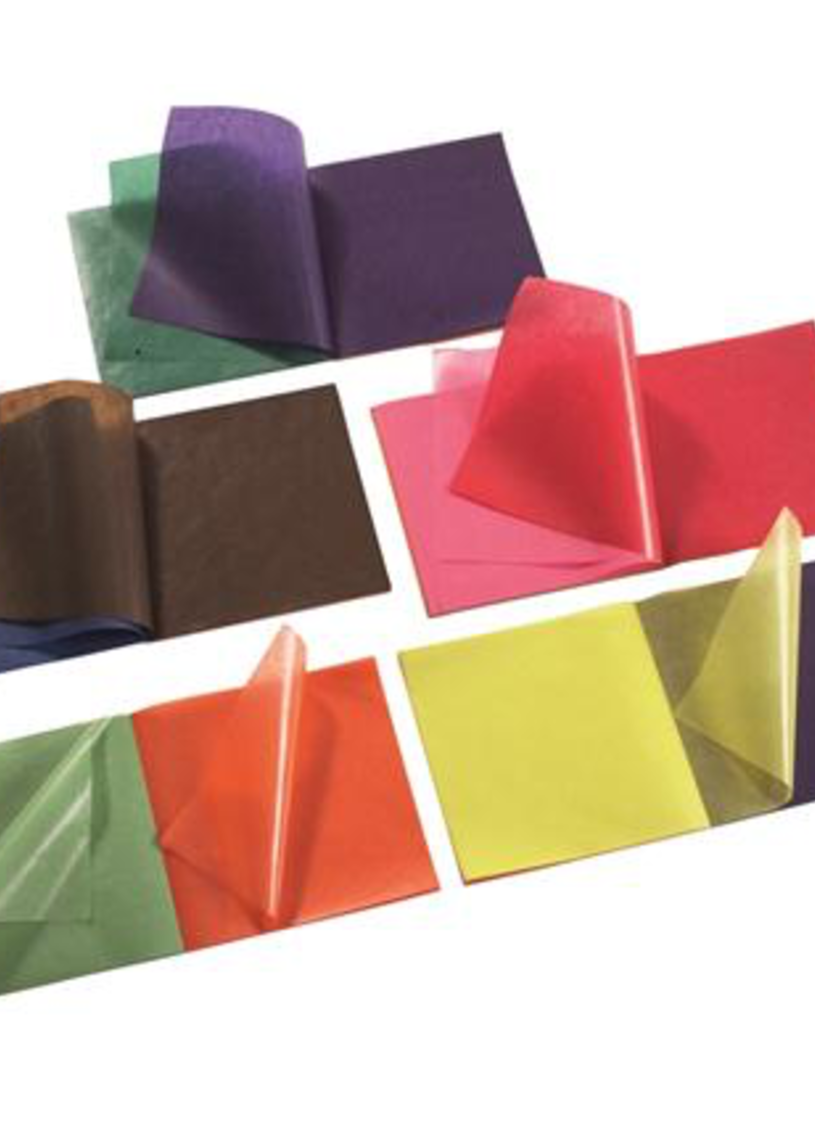Mercurius Kite paper 16x16 cm assorted basic 5 colours 100 sheets