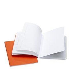 Mercurius Composition book 21x30cm - poetry 60p 4x1 orange