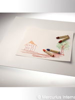 Mercurius Painting board plastic 50x55cm