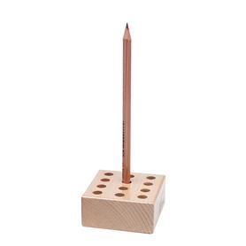 Mercurius Wooden holder to fit 12 regular pencils