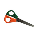 Mercurius Scissors Child LEFT-handed 5.5" Blunt Tip Plastic Handle