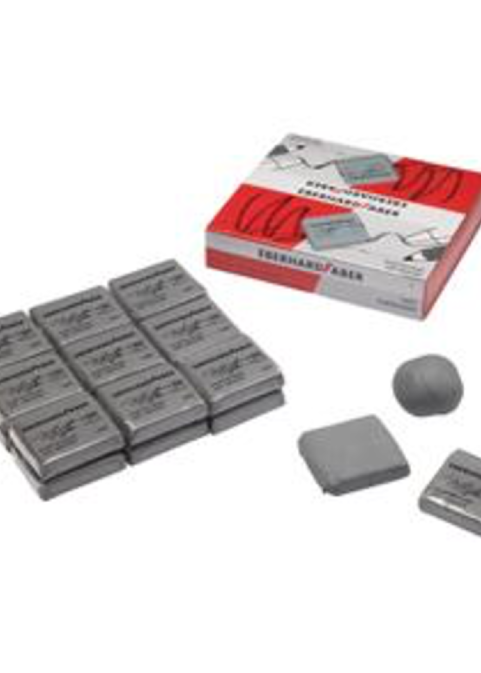 Mercurius Art Eraser - Grey with clear case - pc