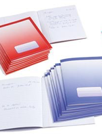 Mercurius Exercise book small 16x21cm with small graph 5x5mm (blue only)