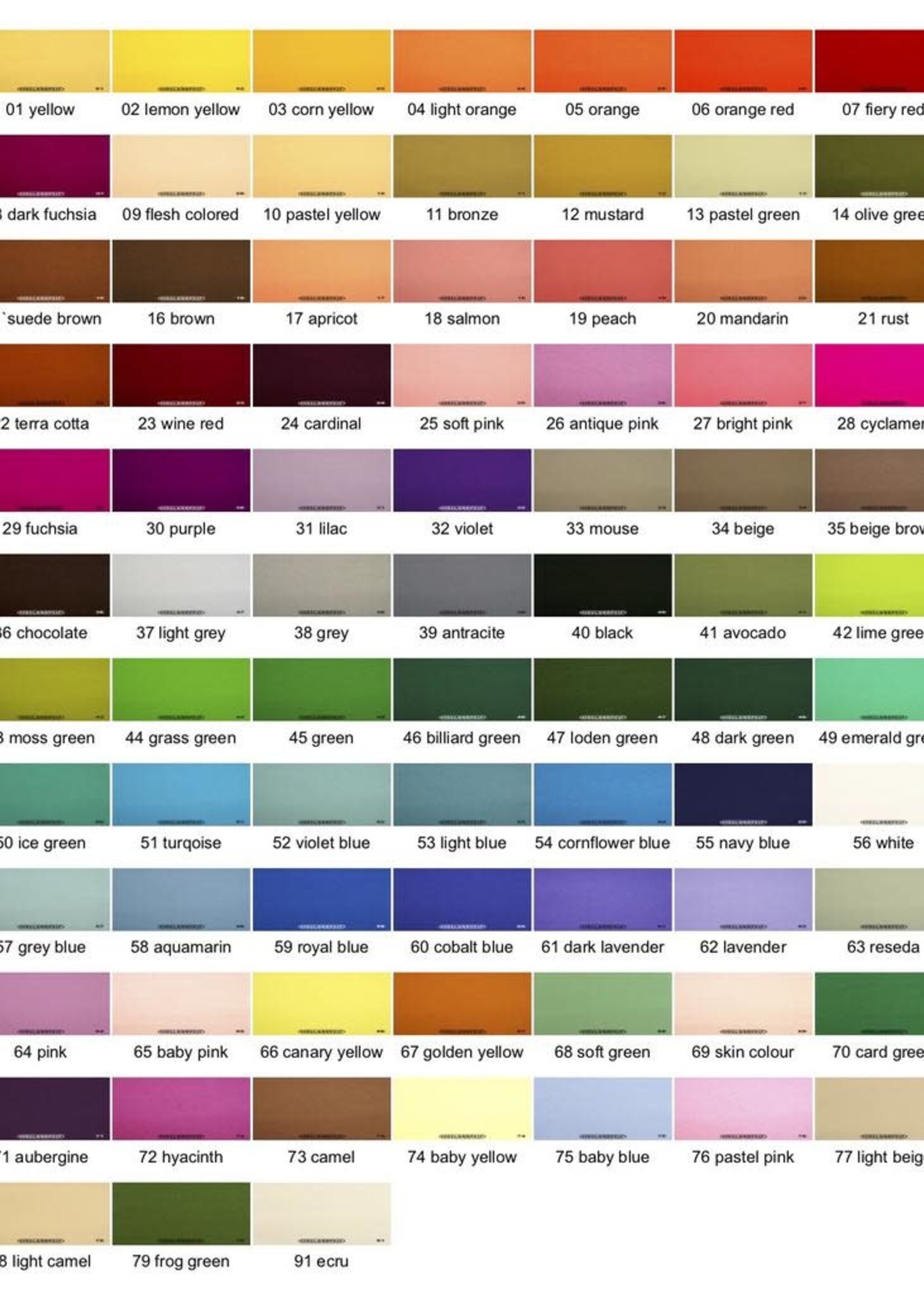 Wool felt sheet