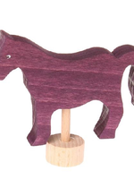 Grimm's Deco Horse Red (violet)