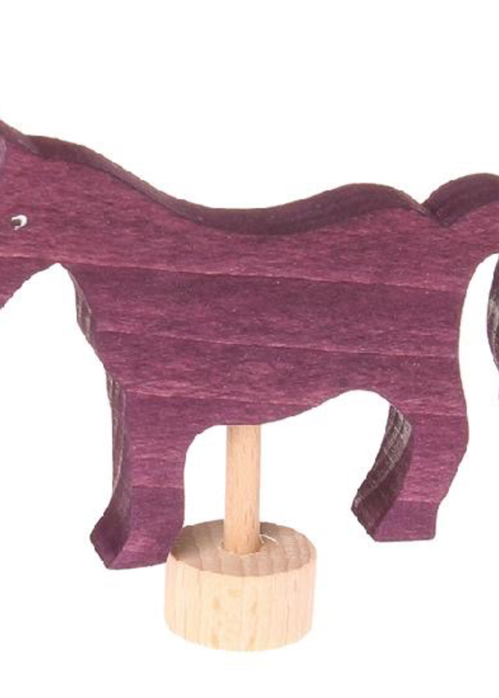 Grimm's Deco Horse Red (violet)