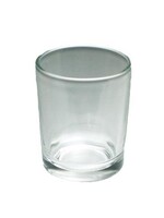 Honey Candles Votive Cup, clear glass